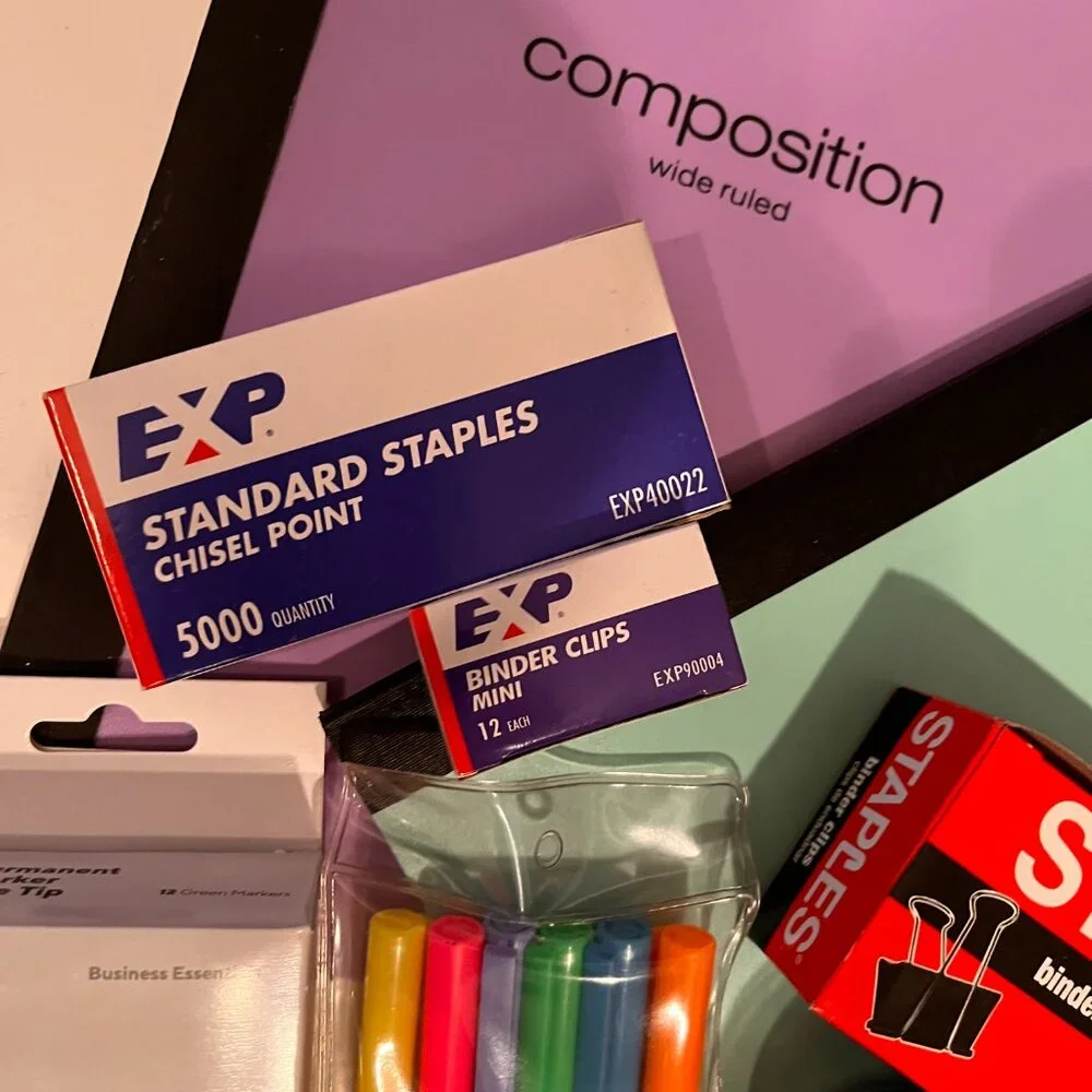 Staples EXP and Others office supplies
